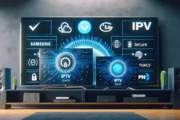 IPTV with VPN: Secure streaming, privacy, and safe internet access.