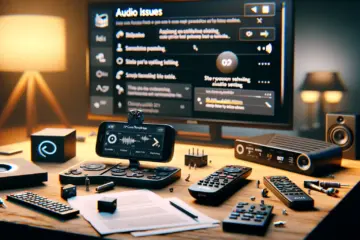 Tech guide showing how to fix the audio on your IPTV service.