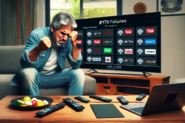 Frustrated viewer searches for reliable streaming alternatives after IPTV failures.